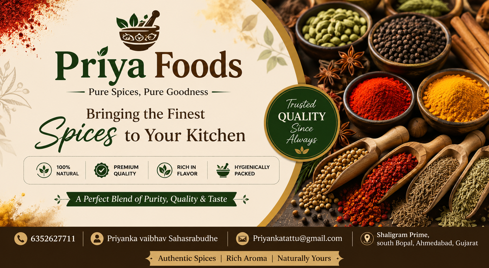 Aarushrii Spice Export & Bulk Supply